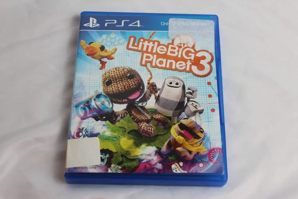 Little Big Planet 3 PS4 Sony PlayStation 4 Video Game Used Scratched Disc
